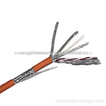 Cat7 SFTP LAN/LSZH Network Cable with Solid Bare Copper/CCS/CCANew